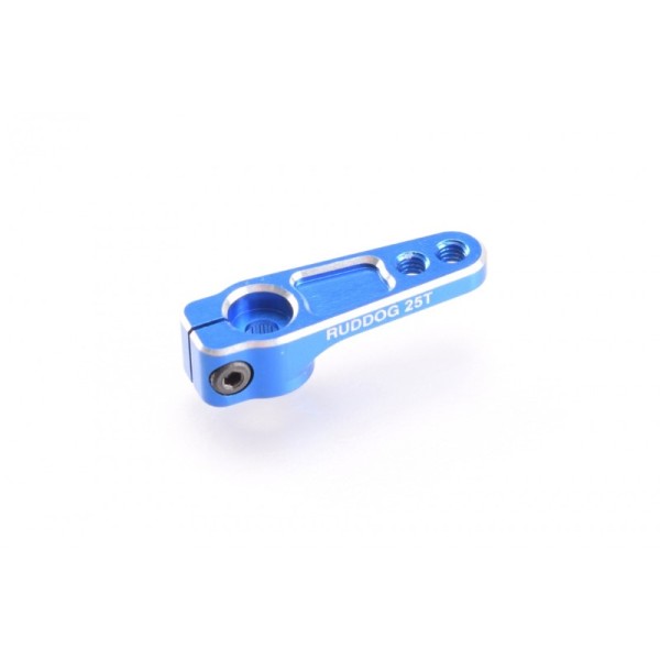 Aluminium Servo Horn 25 Zähne Blau, mit Klemmschraube