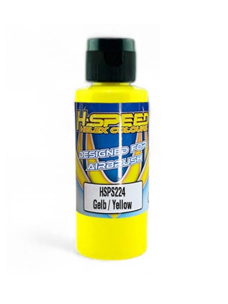 Lexan Airbrush Farbe 60 ml Gelb / Yellow