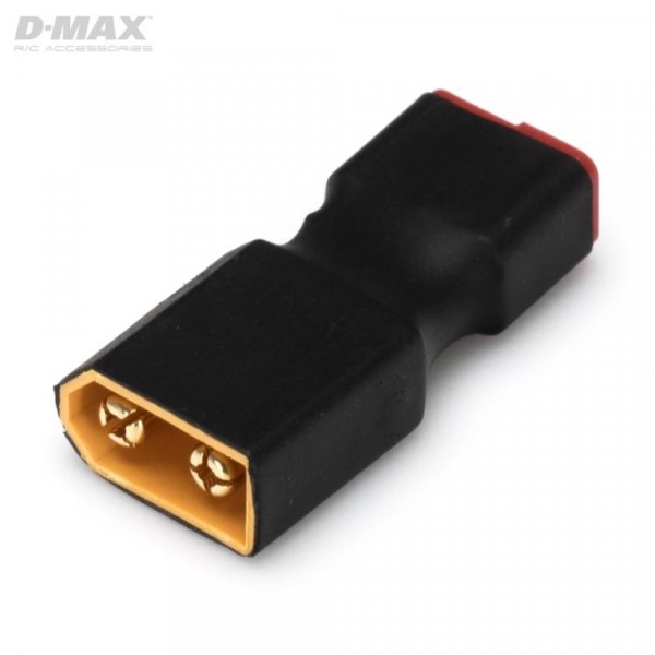 Adapter XT60 (am Akku) zu T-Stecker (am Regler) compact