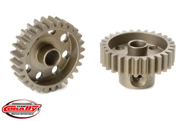 Motorritzel 48dp 28 Zähne Stahl Ø3,17mm Welle
