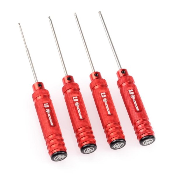 Innensechskantschlüssel Set 1,5 / 2,0 / 2,5 / 3mm, RUDDOG