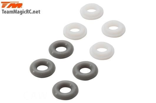 E4RS III - Low CG - Stossdämpfer O-ring und Teflonringe Satz