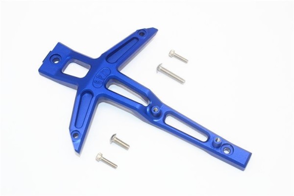 GPM Alu Front-Chassis Brace -5Pc Set Blau