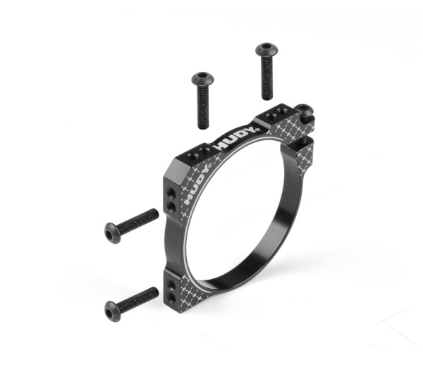 Hudy Alu Lüfterhalter 1:8 42mm (2×30mm / 2×40mm)