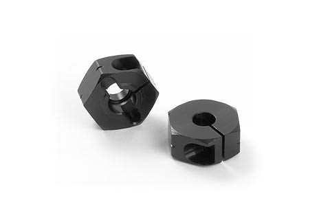Sechskantradaufnahme - Achsversatz +0,75mm, Alu Schwarz