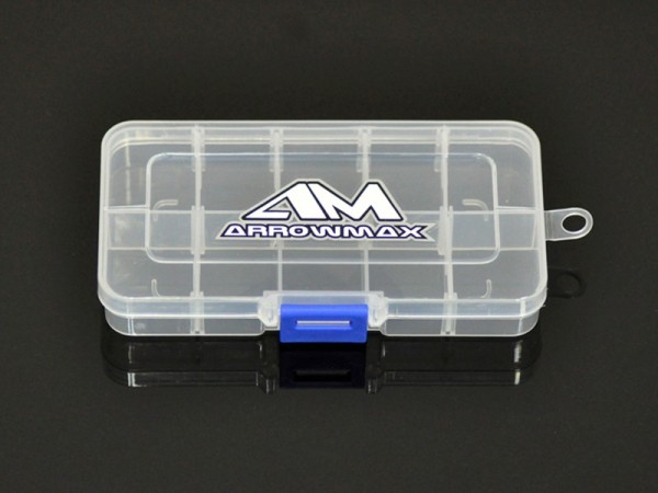 Arrowmax Parts Box klein (10 Fächer, Gesamtmaß 132x68x22mm)