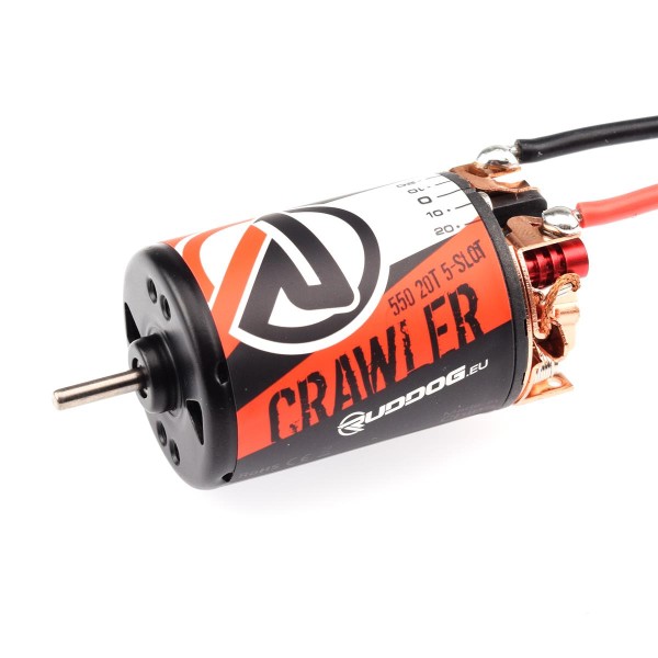 RUDDOG 20T 5-Slot 550 Crawler Brushed Motor