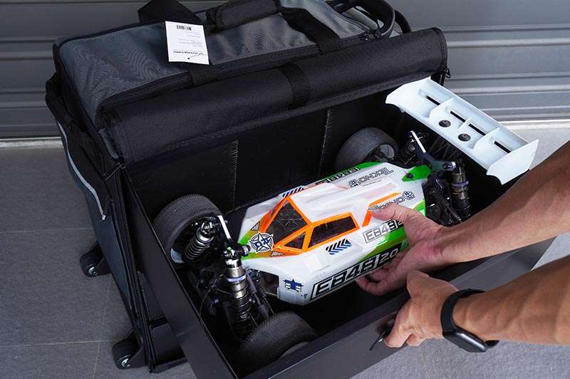 Harilla RC Car Kofferraum-Set – Dekoration Für 1:10 RC Truck, Schwarz
