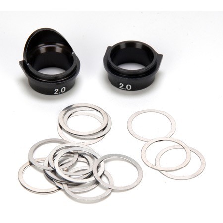 TLR Lagerschalen Hinten. Aluminum 8B/8T 2.0 *SALE*