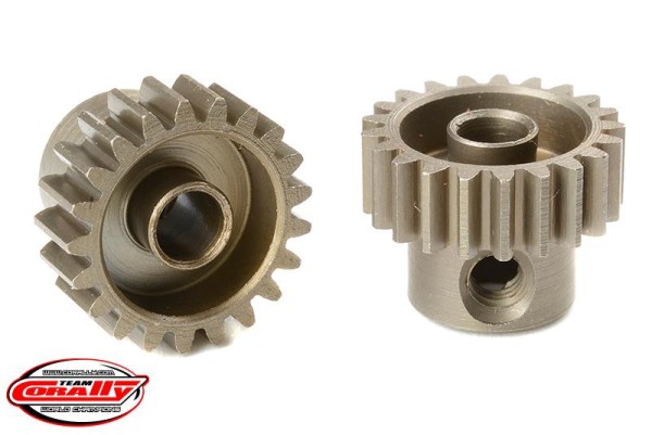 Motorritzel 48dp 21 Zähne Stahl Ø3,17mm Welle