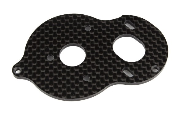 RC10B6.1-.2-.3 FT Carbon Fiber Standup Motor Plate