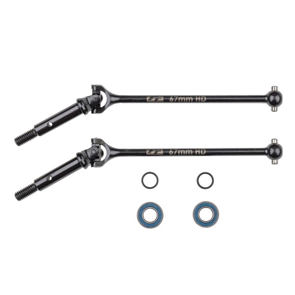 Team Associated RC10B7 Universal Driveshaft Set, 67mm