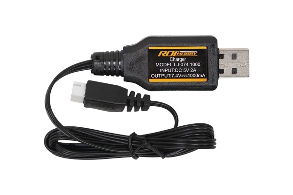 USB 2S LiPo-Ladegeät für FMS / Rochobby
