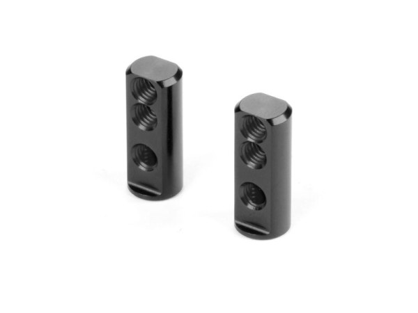 X12 Alu Servo Mount - Fixed & Floating - Black (2)