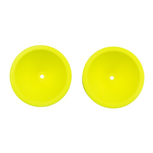Team Associated Truck Rear Wheels, Yellow