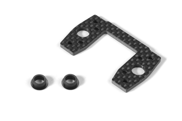 XT8 Zentraldifferenzial Montageplatte Graphite