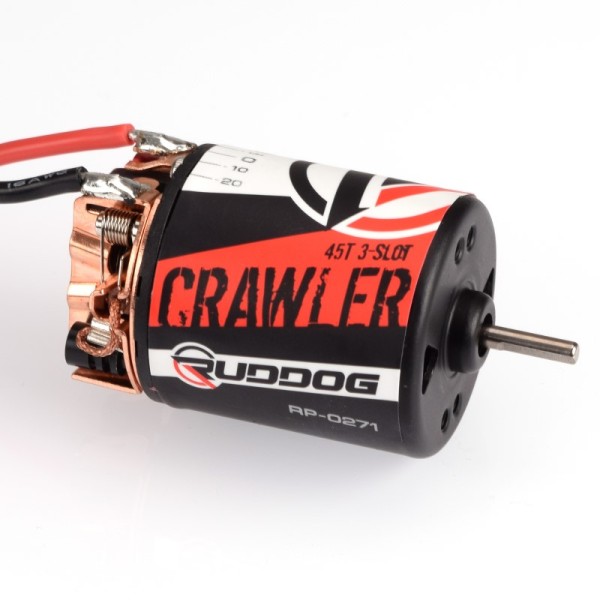 RUDDOG 45T 3-Slot 540 Crawler Brushed Motor