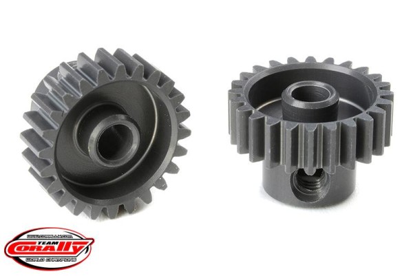 Motorritzel ALU 48dp 24Z Ø3,17mm Welle, AL7075 hart eloxiert