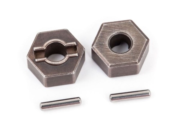 12mm Stahl Sechskantmitnehmer, 6er Welle (2 St.)