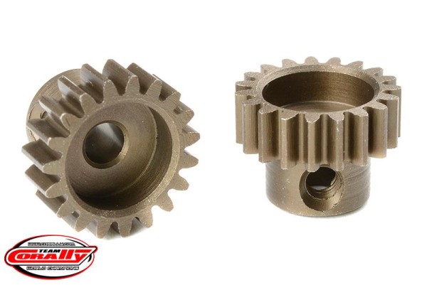 Motorritzel Modul 0,6 19 Zähne Stahl 3.17mm Welle