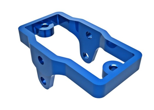 Servo mount, 6061-T6 aluminum (blue-anodized)