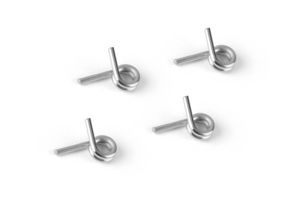 4-Backen Kupplungsfeder - Silber - Hart (4)