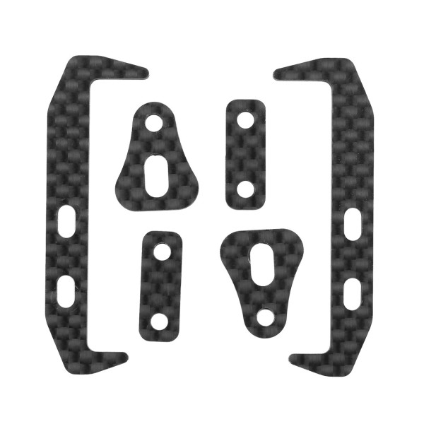 RC10TC8 FT Carbon Fiber Battery Holder Set