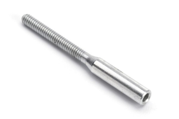 Löthülse Stahl M2 ohne Schlitz Ø1,6mm (10)