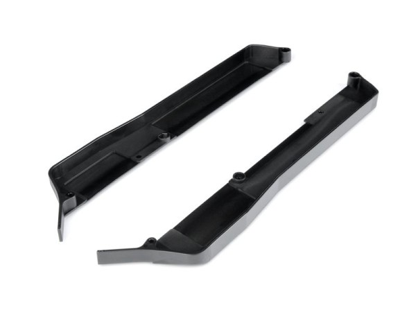Composite Chassis Side Guards L+R - Narrow Front - V3 - Graphite