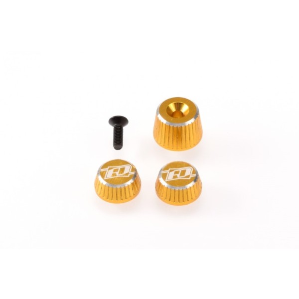 Revolution Design M17 Dial and Nut Set (gold), auch MT-44