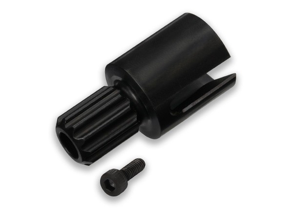 Drive cup (1)/ 3x8mm CS (use only with #7750X driveshaft)