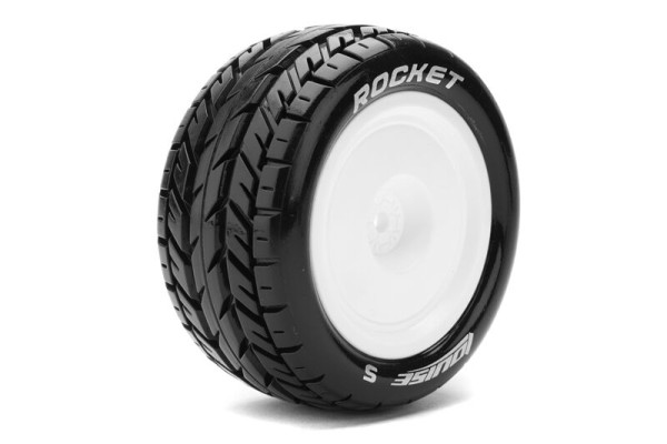 1:10 E-ROCKET 2.2" Heck-Komplettrad 12mm, Louise