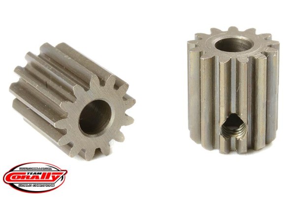 Motorritzel 48dp 13 Zähne Stahl Ø3,17mm Welle (Madenschrauben 0.050")