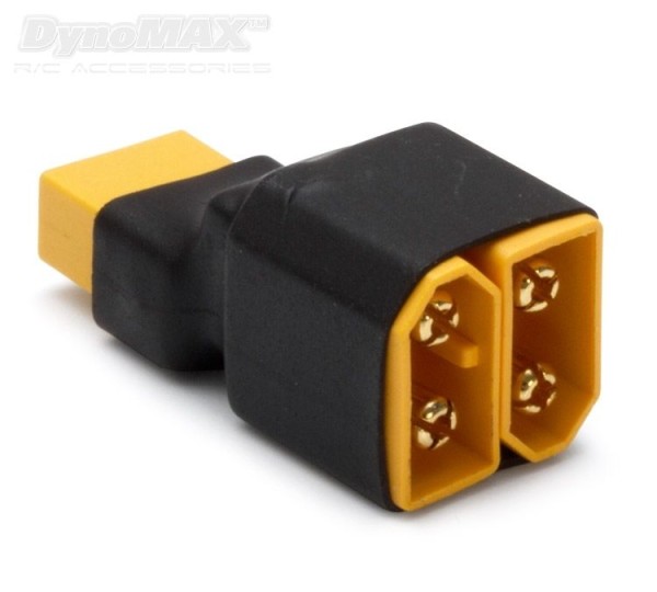 Seriell-Adapter XT60 (Addiert Spannung beider Akkus)