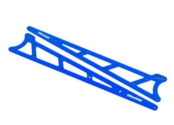 Seitenplatten Wheelie Bar rot Alu (2)