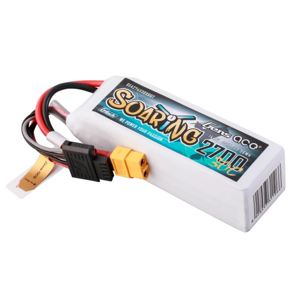 14,8V 2700mAh 30C (XT60) G-Tech LiPo, Gensace