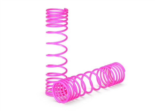 Dämpferfedern hinten pink progressiv