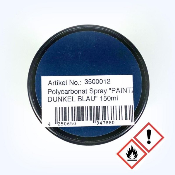 Lexanfarbe "DUNKELBLAU" 150ml