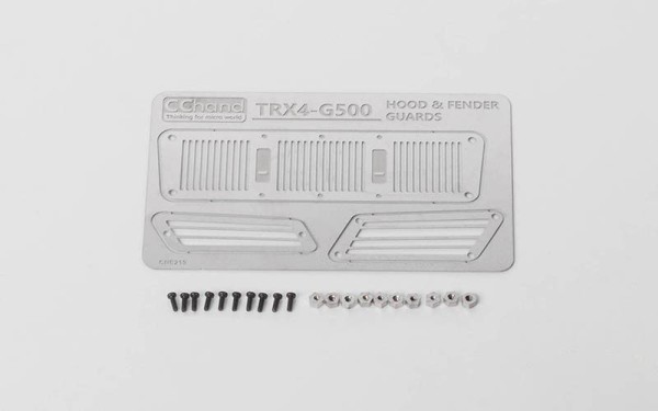 Metal Hood and Fender Vents for Traxxas TRX-4 Mercedes-Benz
