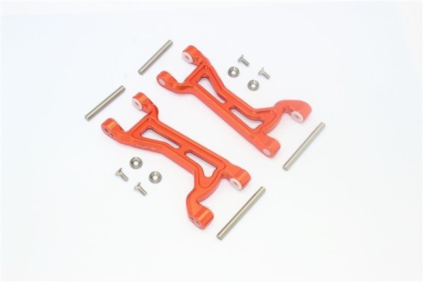 GPM Alu Front-/ Querlenker Hinten Obens -14Pc Set Orange