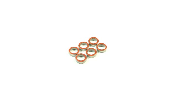 SWORKz Kugellager 10x15x4mm RED Rubber (6)