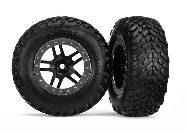Reifen+Felge montiert 2.2/3.0 SCT Split-Spoke