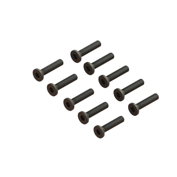 Flachkopfschraube M2.5x12mm (10)