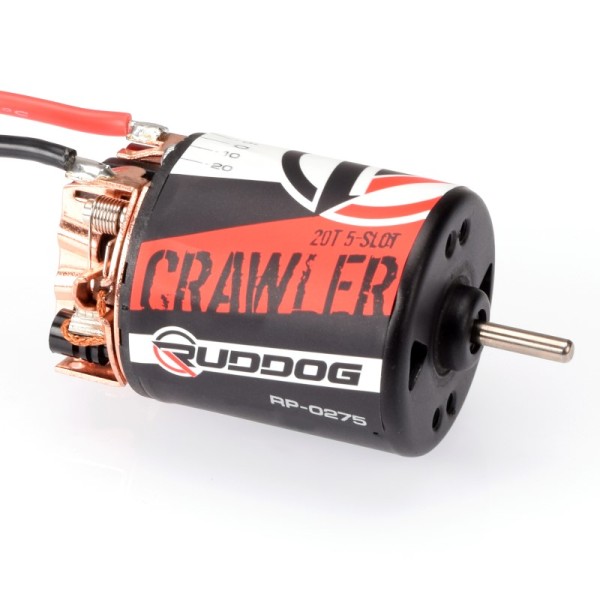 RUDDOG 20T 5-Slot 540 Crawler Brushed Motor