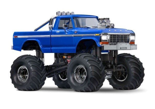 TRAXXAS TRX-4MT Ford F150 4x4 blau 1:18 Monstertruck RTR