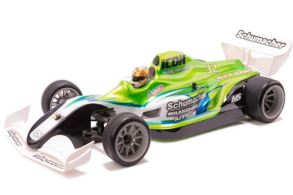 Schumacher 1:10 2WD Formel 1 - Icon 2 Worlds - Baukasten