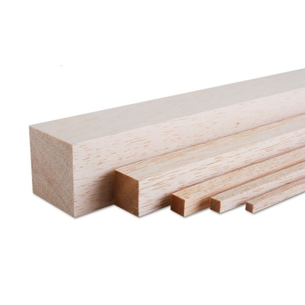 Balsaleiste 15x15mm, 1000mm