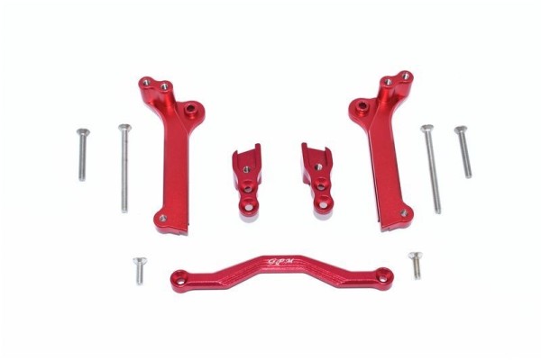 GPM Alu Front-Shock Mount -11Pc Set Rot