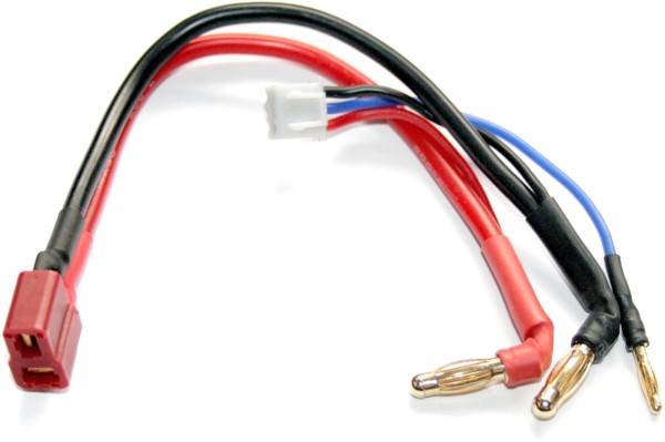 Anschlusskabel 4/2/4mm Stecker -> T-Stecker & XH Balancer