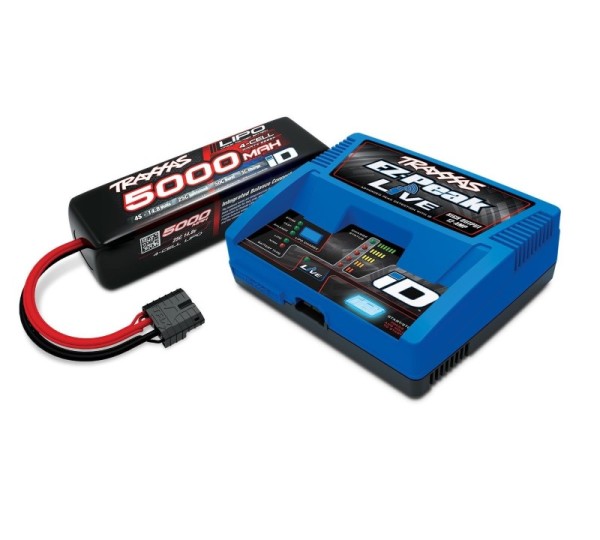 Combo EZ-Peak LiVE (12A) 2-4S Lader + 4S 5000mAh LiPo